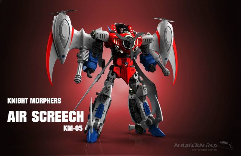 Mastermind Creations Releasing Hearts of Steel Seekers KM-05 Air 